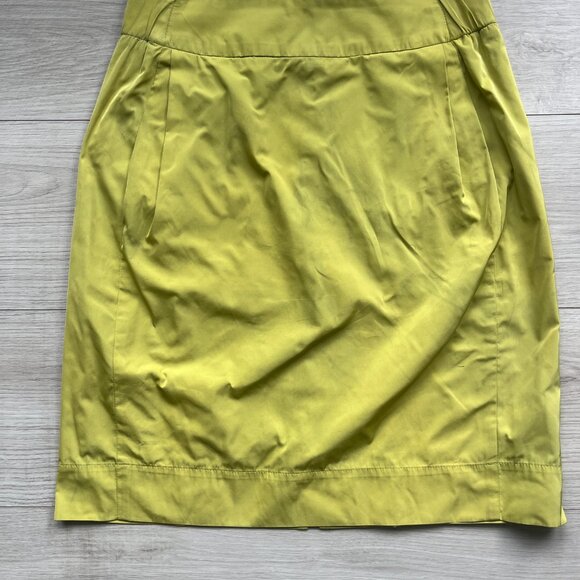 Vintage Chartreuse Skirt Suit - Picture 4 of 6